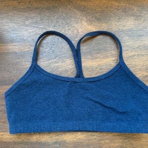 Beyond Yoga Navy Racerback Bralette